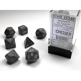 Chessex Hi-Tech - Speckled Polyhedral 7-Die Set