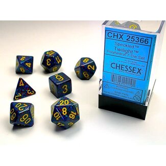 Chessex Twilight - Speckled Polyhedral 7-Die Set
