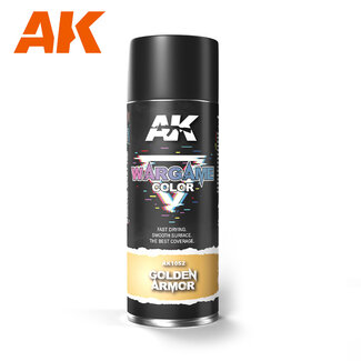 AK Interactive Spray: Golden Armor
