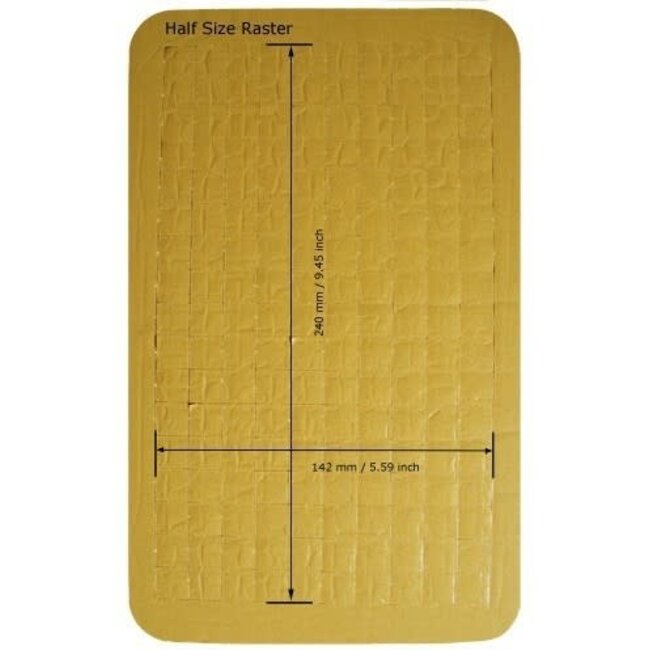 Feldherr Feldherr: 60mm Half-Size Raster Selbstklebend
