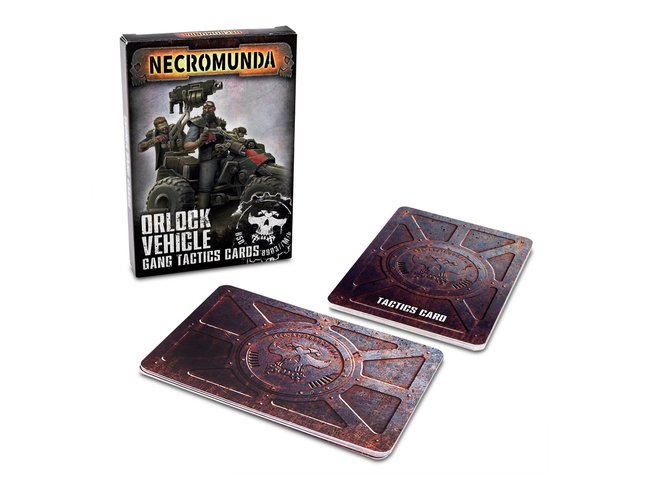 Games Workshop Warhammer Necromunda: Orlock Vehicle - Tactic Cards (en)