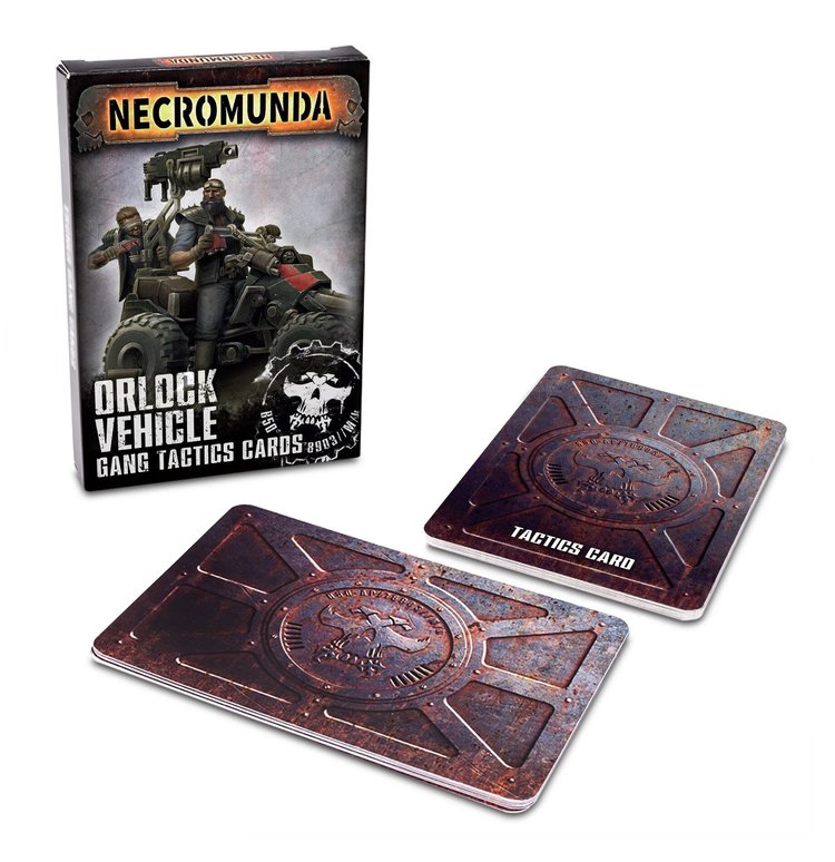 Games Workshop Warhammer Games Workshop - Warhammer - Necromunda: Orlock Vehicle - Tactic Cards (en)