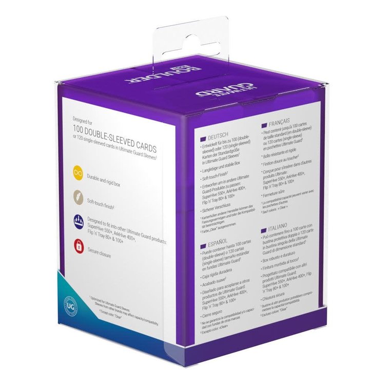 Ultimate Guard Ultimate Guard: Boulder 100+ Amethyst