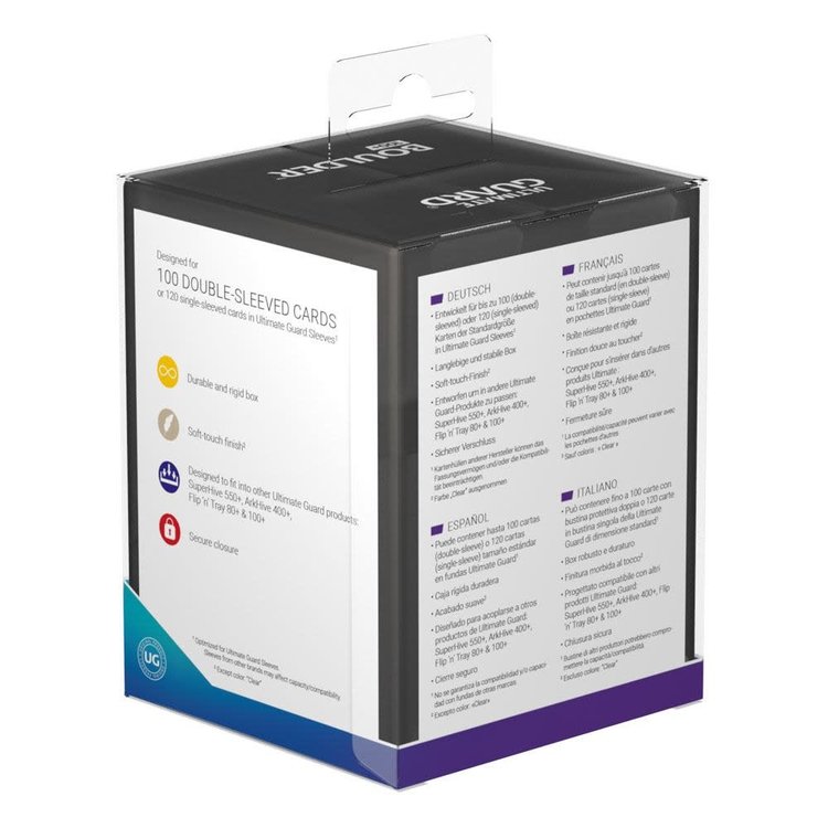 Ultimate Guard Ultimate Guard: Boulder 100+ Onyx