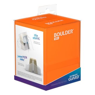 Ultimate Guard Boulder 100+ Poppy Topaz