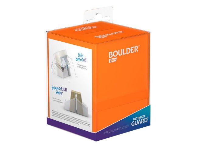 Ultimate Guard Boulder 100+ Poppy Topaz