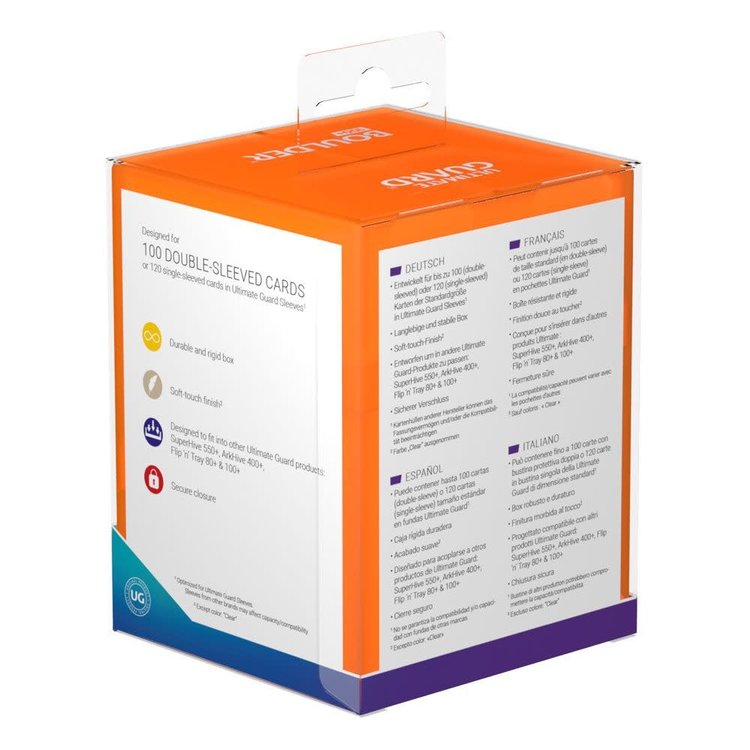 Ultimate Guard Ultimate Guard: Boulder 100+ Poppy Topaz