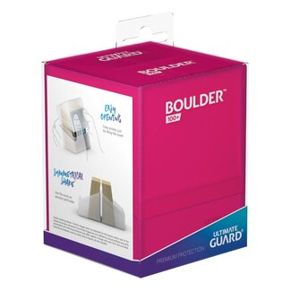 Ultimate Guard Boulder 100+ Rhodonite