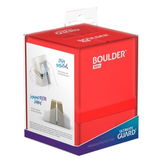 Ultimate Guard Boulder 100+ Ruby