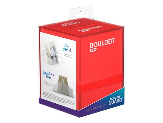 Ultimate Guard Boulder 100+ Ruby