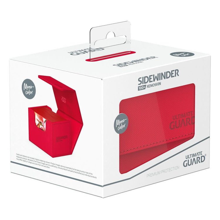 Ultimate Guard Ultimate Guard: Sidewinder 100+ Monocoloror Red