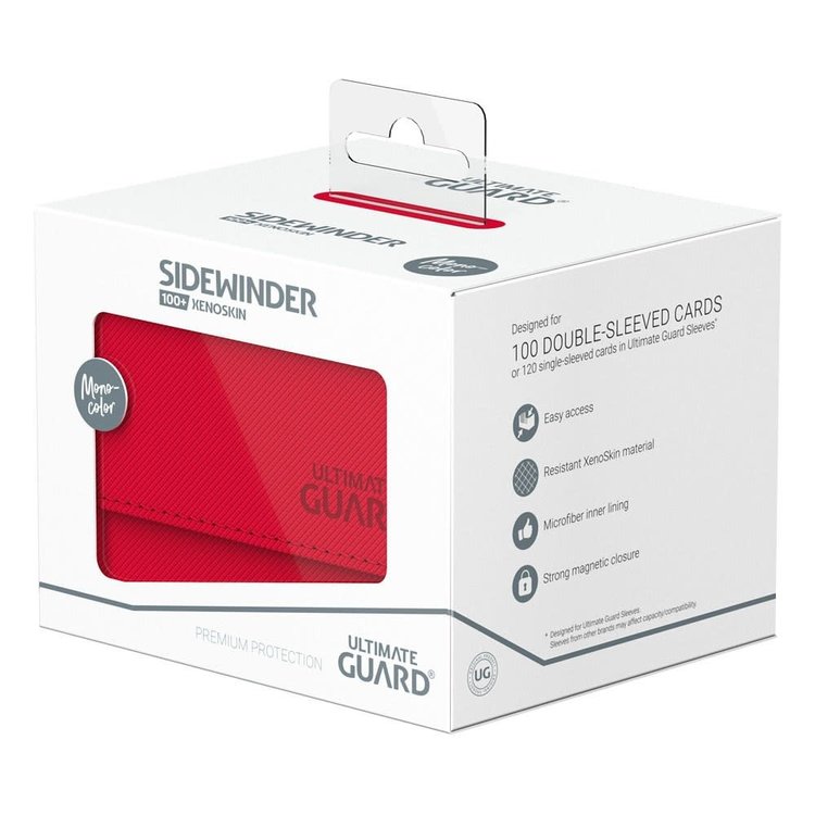 Ultimate Guard Ultimate Guard: Sidewinder 100+ Monocoloror Red