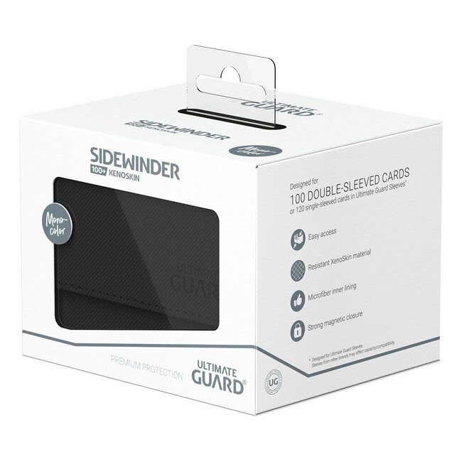 Ultimate Guard Ultimate Guard: Sidewinder 100+ Monocolor Black
