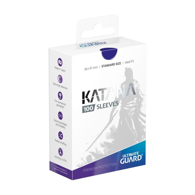 Ultimate Guard Ultimate Guard: Katana Blue (100 Standard Size Sleeves)