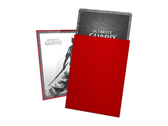 Ultimate Guard Katana Red (100 Standard Size Sleeves)