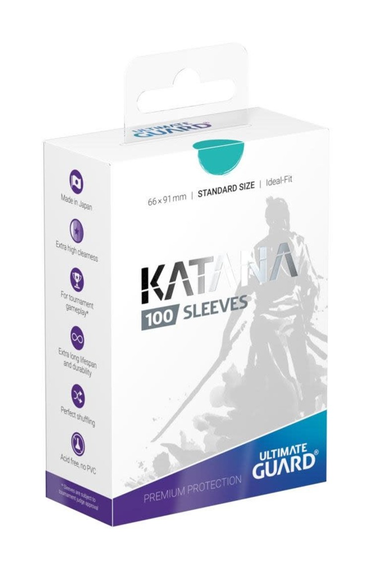 Ultimate Guard Ultimate Guard: Katana Turquoise (100 Standard Size Sleeves)