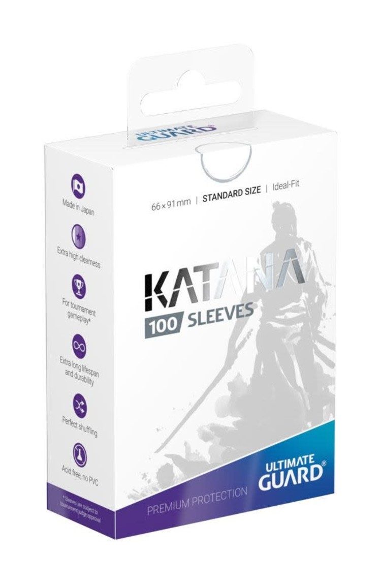 Ultimate Guard Ultimate Guard: Katana White (100 Standard Size Sleeves)
