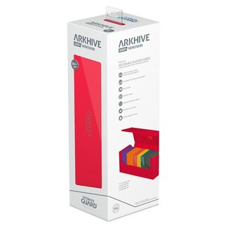 Ultimate Guard Arkhive 400+ Monocolor Red