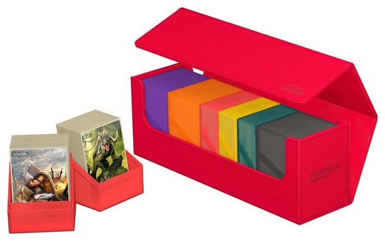 Ultimate Guard Ultimate Guard: Arkhive 400+ Monocolor Red