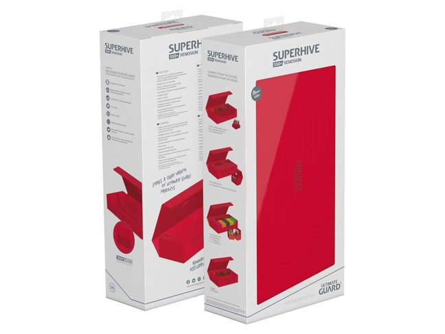 Ultimate Guard Superhive 550+ Monocolor Red