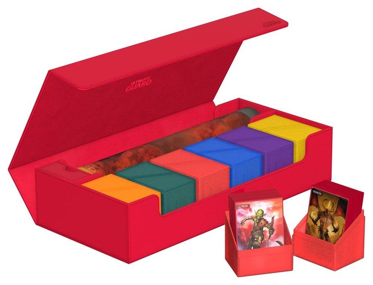 Ultimate Guard Ultimate Guard: Superhive 550+ Monocolor Red