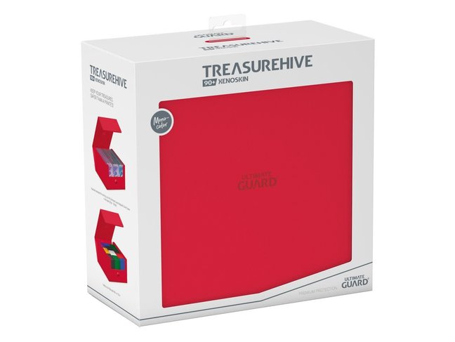 Ultimate Guard Treasurehive 90+ Red