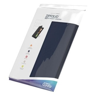 Ultimate Guard Zipfolio 360 - 18 Pocket XenoSkin Blue
