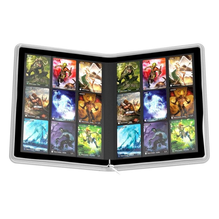 Ultimate Guard Ultimate Guard: Zipfolio 360 - 18 Pocket XenoSkin White