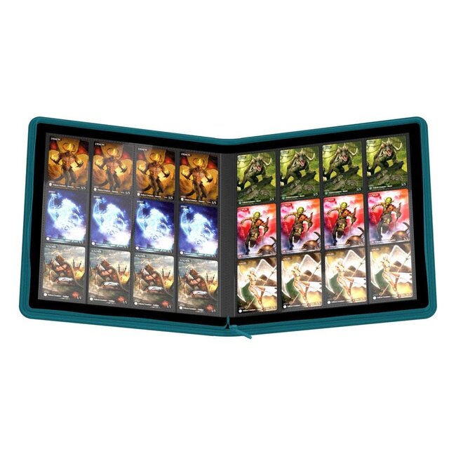 Ultimate Guard Ultimate Guard: Zipfolio 480 - 24-Pocket XenoSkin Petrol