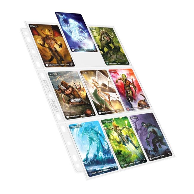 Ultimate Guard Ultimate Guard: 9-Pocket Pages (100) Transparent