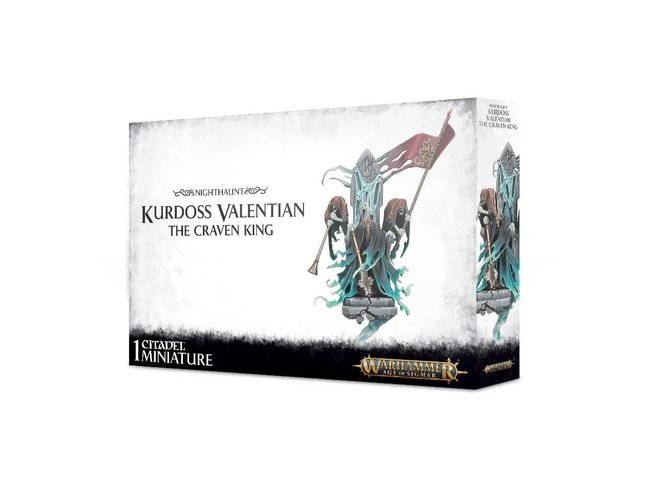 Games Workshop Warhammer Nighthaunt: Kurdoss Valentian the Craven King