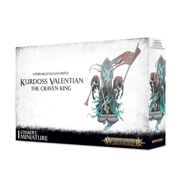 Games Workshop Warhammer Warhammer Age of Sigmar - Nighthaunt: Kurdoss Valentian the Craven King
