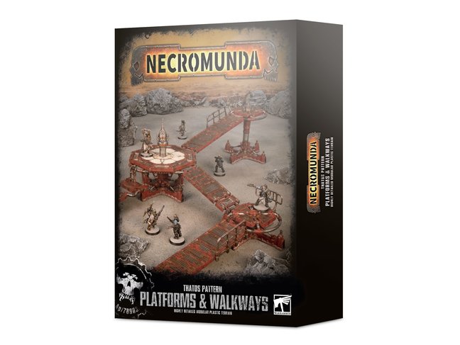 Games Workshop Warhammer Necromunda: Thatos Pattern - Platforms & Walkways