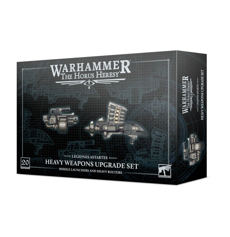 Games Workshop Warhammer Warhammer The Horus Heresy: Heavy Weapons Upgrade Set (Missile Launchers and Heavy Bolters)