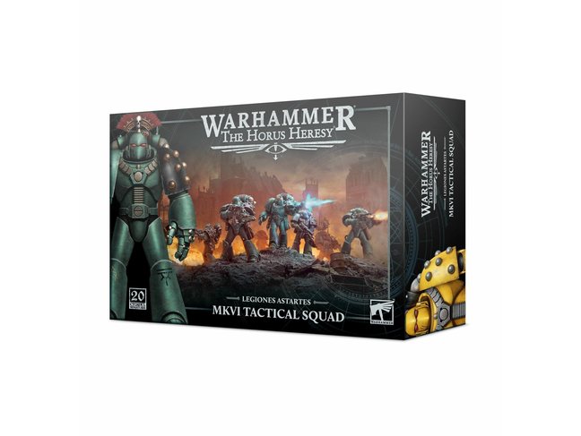 Games Workshop Warhammer Legiones Astartes: MK6 Tactical Squad