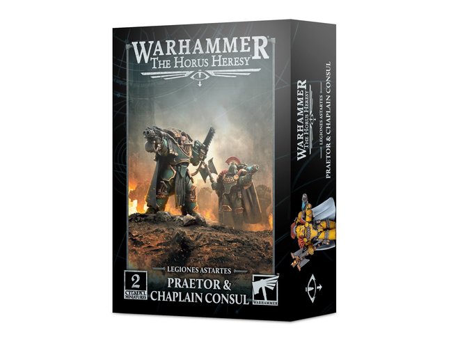 Games Workshop Warhammer Legiones Astartes: Praetor and Chaplain Consul
