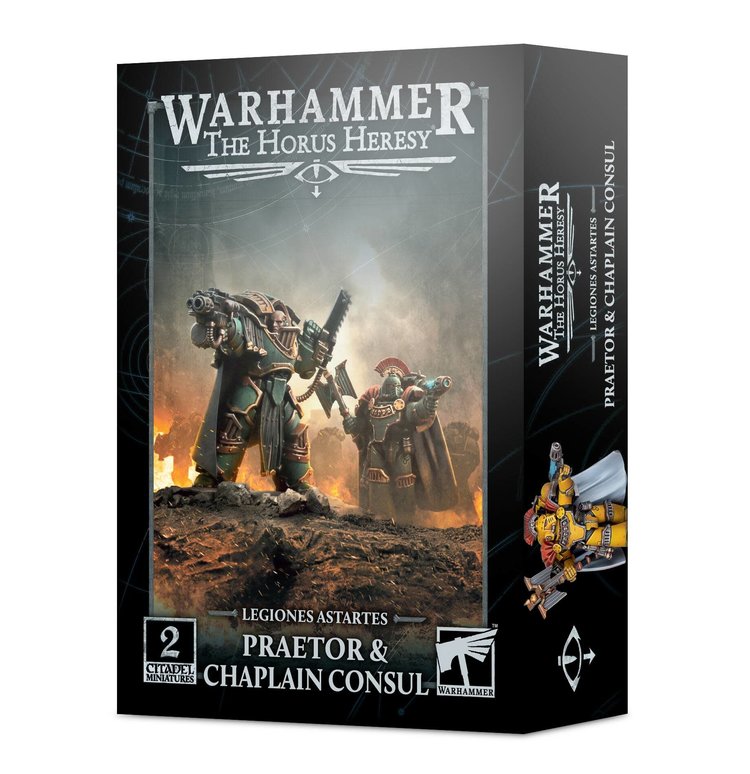 Games Workshop Warhammer Warhammer The Horus Heresy: Praetor and Chaplain Consul