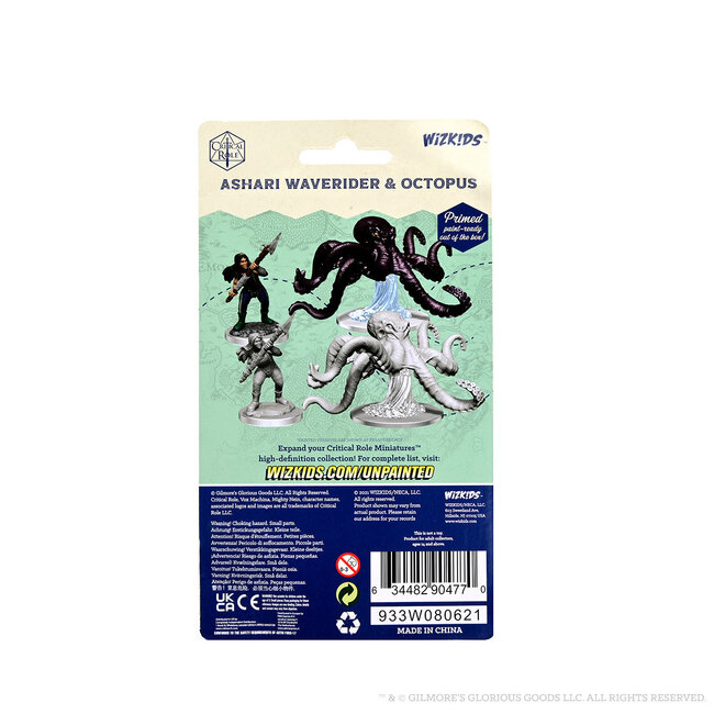 Wizkids Wizkids - Critical Role: Ashari Waverider & Octopus