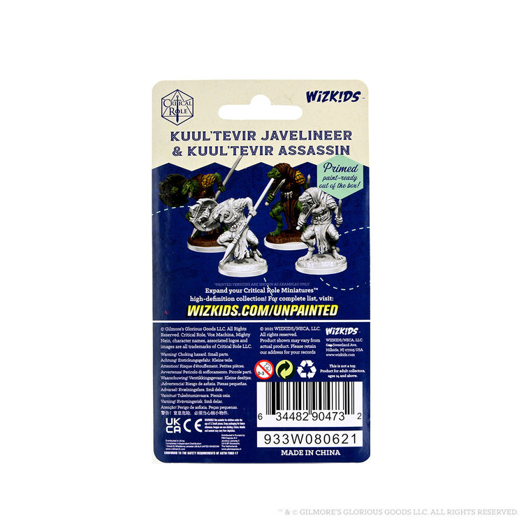 Wizkids Wizkids - Critical Role: Kuul'tevir Javelineer & Assassin