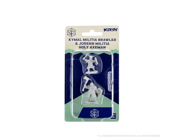 Wizkids Kymal Militia Brawler & Jorenn Militia Holy Axeman