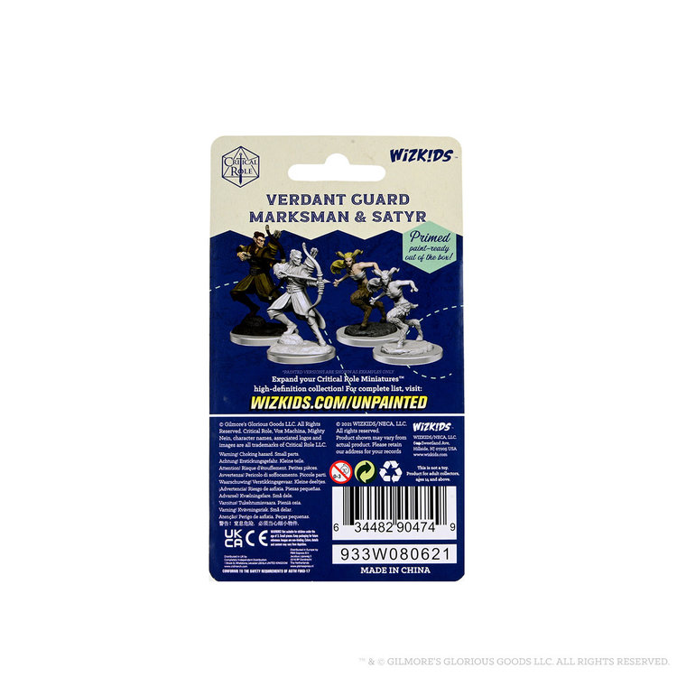 Wizkids Wizkids - Critical Role: Verdant Guard Marksman & Satyr