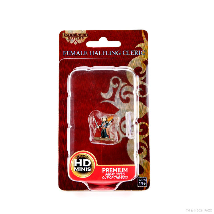 Wizkids Wizkids - Pathfinder Battles: Female Halfling Cleric