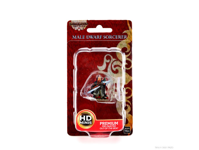 Wizkids Male Dwarf Sorcerer