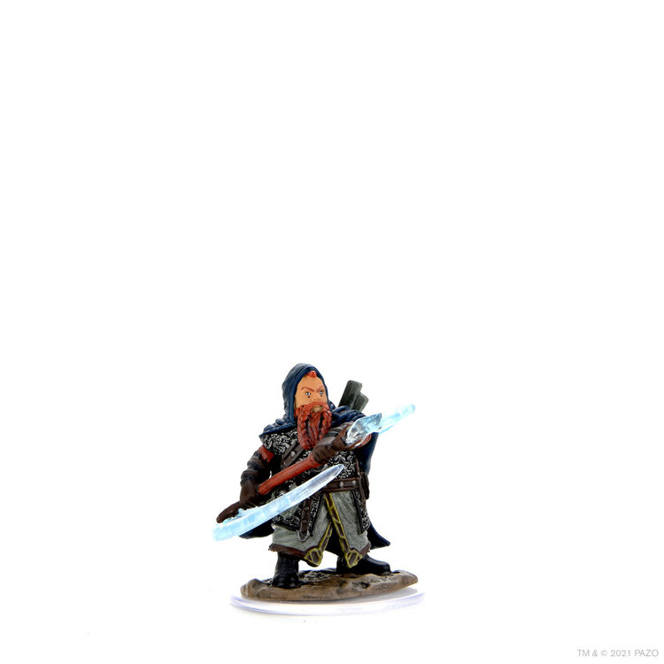 Wizkids Wizkids - Pathfinder Battles: Male Dwarf Sorcerer