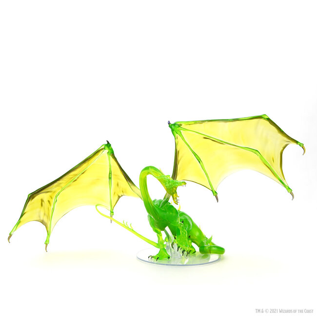 Wizkids Wizkids - Icons of the Realms: Adult Emerald Dragon
