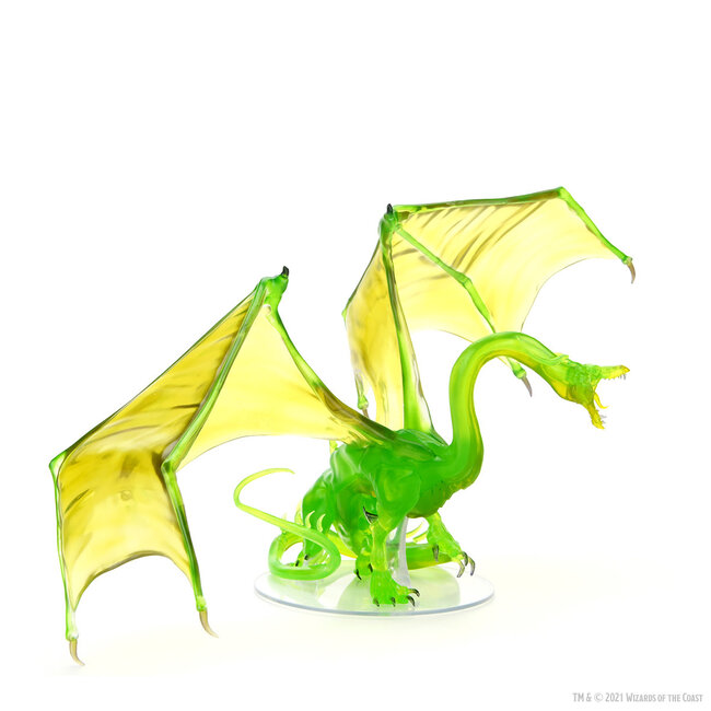 Wizkids Wizkids - Icons of the Realms: Adult Emerald Dragon