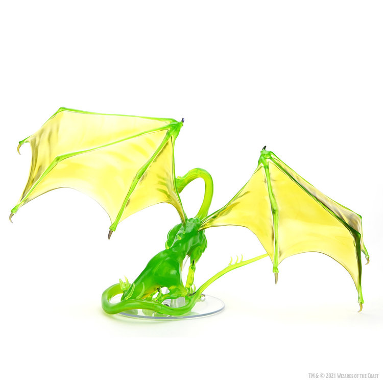 Wizkids Wizkids - Icons of the Realms: Adult Emerald Dragon
