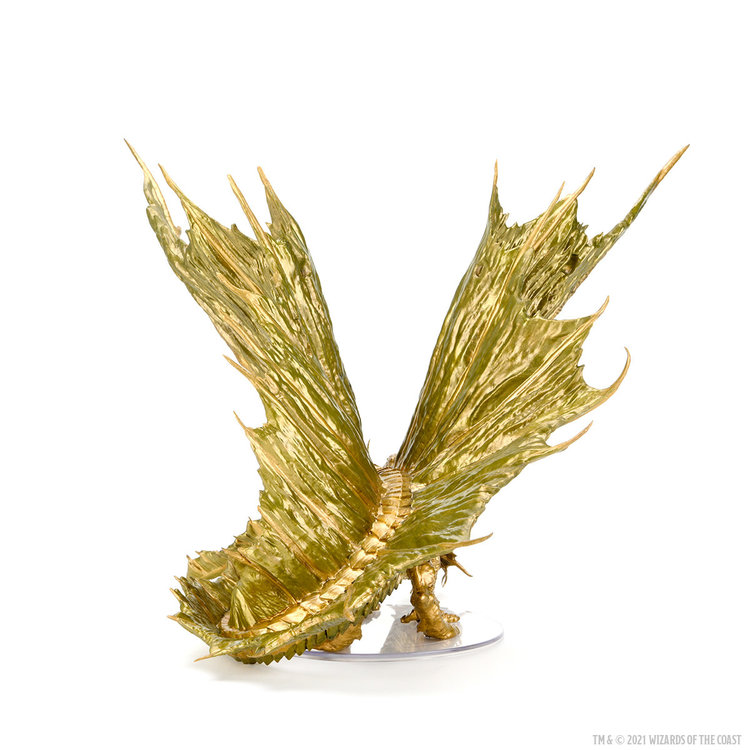 Wizkids Wizkids - Icons of the Realms: Adult Gold Dragon