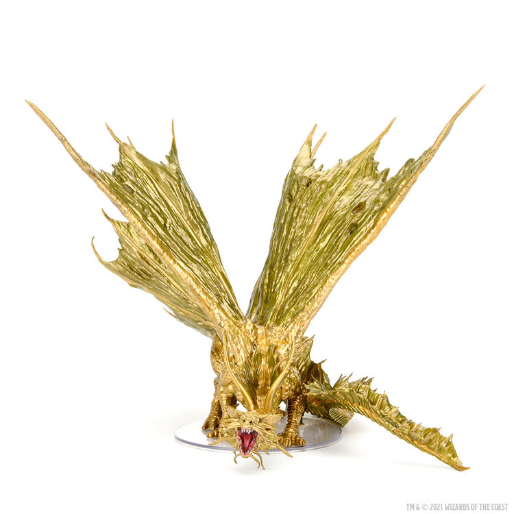 Wizkids Wizkids - Icons of the Realms: Adult Gold Dragon