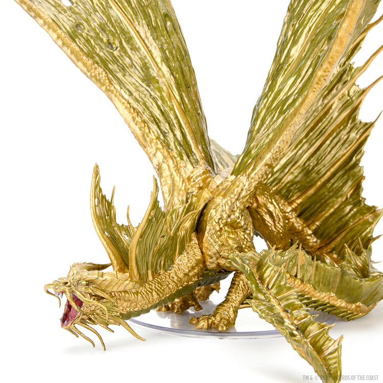 Wizkids Wizkids - Icons of the Realms: Adult Gold Dragon